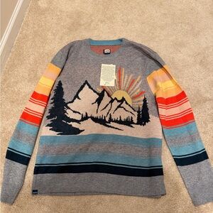 Kavu Sweater - Hillrose Happy Valley XL NWT